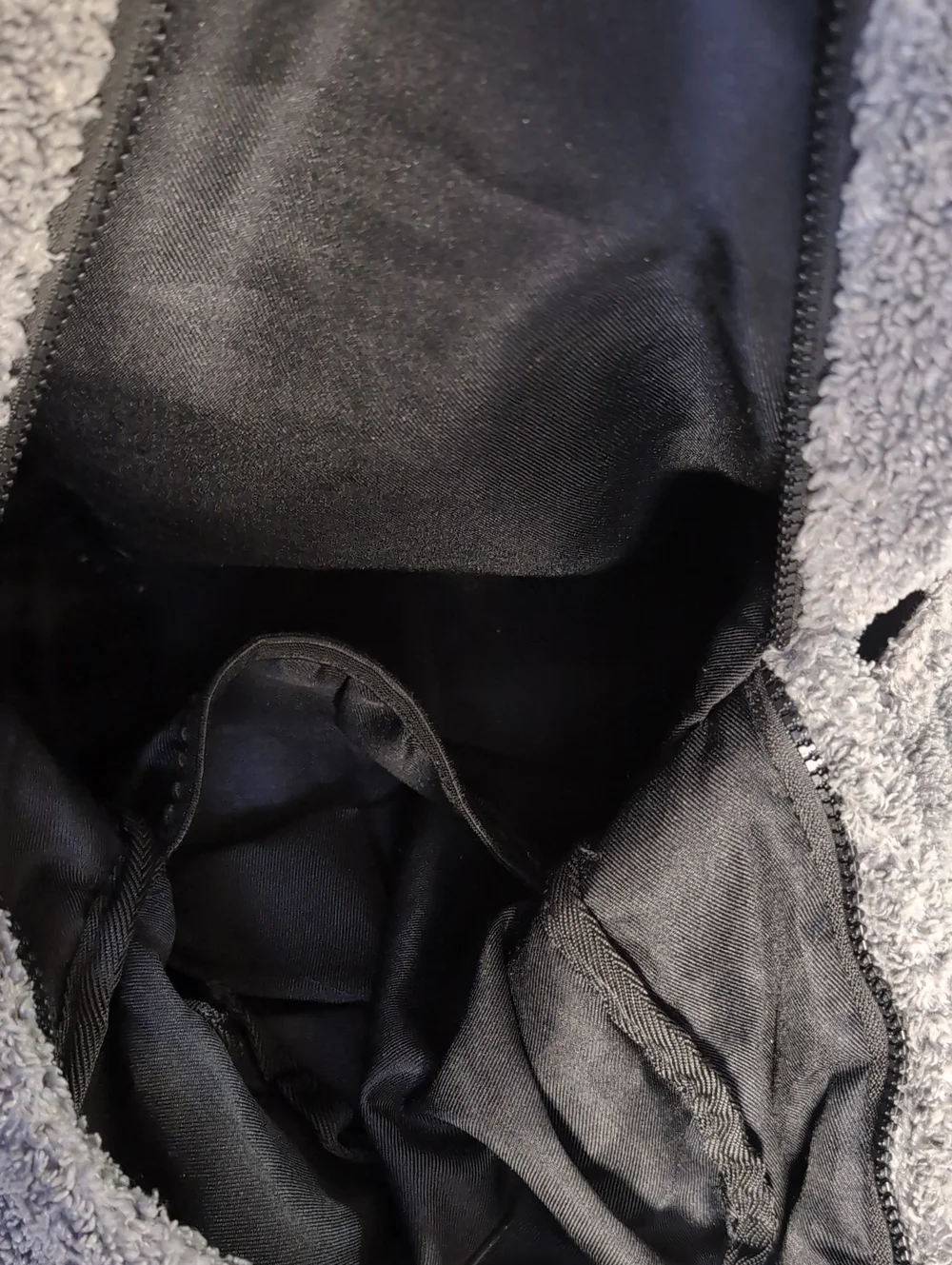 Urban Outritters Teddy Fleece Backback In Gray